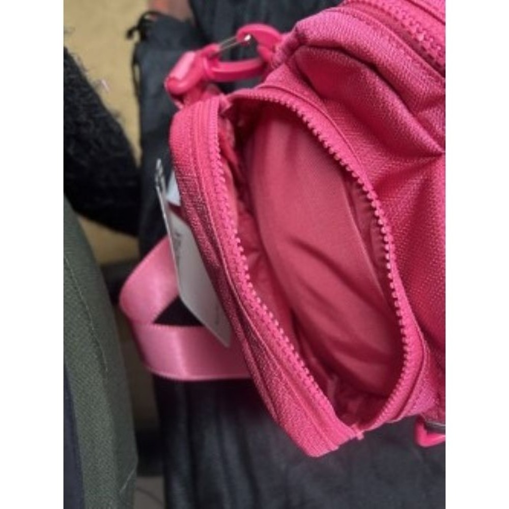 NWT Calpak Stevyn‎ Mini Crossbody Bag Dragon Fruit Pink Adjustable Travel Preppy - Picture 7 of 9